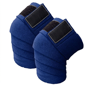 New Latest Unisex <b>Knee</b> <b>Wraps</b> Neoprene Breathable Adjustable Professional Protection for Weightlifting High Quality - Product Image 1