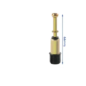 Montaje de muebles Aleación de zinc Tres en uno Conector Tornillo Perno Gabinete Cerradura de leva Pasador Sujetador Conexión de leva Excéntrica