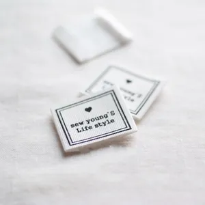 Small Label Tags Inside Garments Label Tags For Men's Shirt