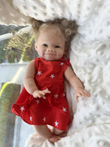 <span class=keywords><strong>Poupée</strong></span> Reborn en silicone de 16 pouces et 40cm pour filles, cadeau réaliste pour enfants - Product Image 6