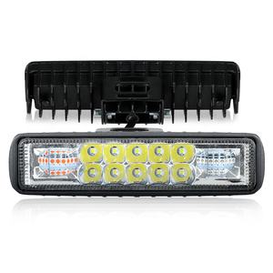 <span class=keywords><strong>Auto</strong></span> 6 pouces 30W Double Couleur Magasin Rouge Bleu Led Fog Light Work Offroad Barre Lumineuse De La Lampe - Product Image 3