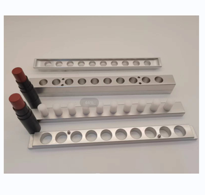 Moldes de Alumínio Personalizados para Preenchimento de Batom com 10, 12, 36, 72, 96 Cavidades, Polido em Espelho Prateado, DIY, Anodização para Batom - Product Image 1