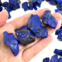 Pierre de Lapis Lazuli Naturelle Brute en Gros, Cristal Irrégulier pour Décoration DIY, Cadeau Unique pour Collection