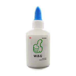 WBG-Tubo de pegamento Pva, 5ml, 10ml, 20ml, pegamento blanco de madera y pegamento artesanal