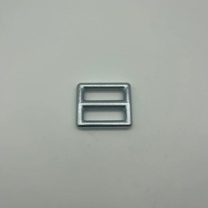 Electroplated Alloy Square Figure Eight Buckle 4000kgs Durable For Bags Sliding Buckle Zinc Plating Carbon Steel - Product Image 1