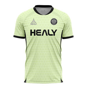 Maillot de football à séchage rapide en tissu renforcé, t-shirt de football anti-déchirure, uniforme de football longue durée pour hommes, vente en gros - Product Image 1