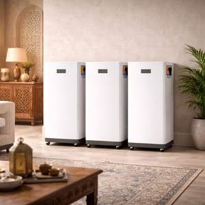 LiFePO4 15kWh 51.2V แบตเตอรี่สำรองพลังงานแสงอาทิตย์ติดผนังติดตั้งในร่มกลางแจ้งติด RS485แอลซีดี - Product Image 1