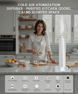 Nuevo Difusor de Aroma Eléctrico de Lujo sin Agua, Atomizador para Hotel y Hogar, Negro, Fragancia, Aromatizador de Ambiente, Máquina Ambientadora - Product Image 4