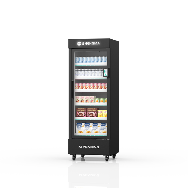 Shengma Smart 24-Hour AI Vending Machine Unattended Retail for Snacks & Drinks Card Pay