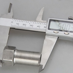 Adaptador de Rosca de Acero Inoxidable Crane Crown, Conector de Tubería Interno/Externo de 20MM, Alta Resistencia a la Presión - Product Image 4