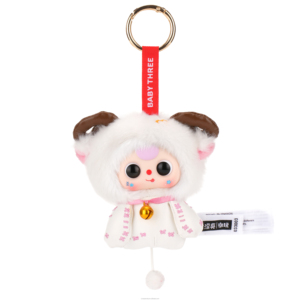 Cureplaneta Baby Three, Colgante de Peluche de los Doce Signos del Zodíaco, Caja Sorpresa, Lindo Llavero de Astrología, Amuleto Coleccionable, Regalo - Product Image 3