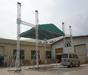 Concert Roof Stage Truss Led Screen <b>Wall</b> Ground Support System <b>Lighting</b> Aluminum Truss Display with Outdoor - Product Image 2