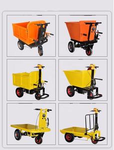 Vente flash : mini-dumper électrique <span class=keywords><strong>à</strong></span> 3 roues pour le transport de béton sur chantier, <span class=keywords><strong>brouette</strong></span> électrique - Product Image 4