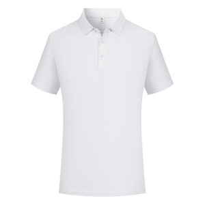 Men's Cotton <b>Polo</b> Shirt 210G Short Sleeve Breathable Summer Workwear Loose Fit With Label And Tags - Product Image 3