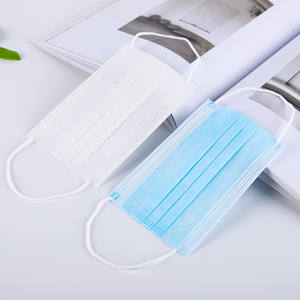 Hochwertige Herstellung Medizinische Maßgefertigte Gesichtsmaske Antibeschlag <span class=keywords><strong>3</strong></span>-lagige Einweg-Gesichtsmaske - Product Image 4