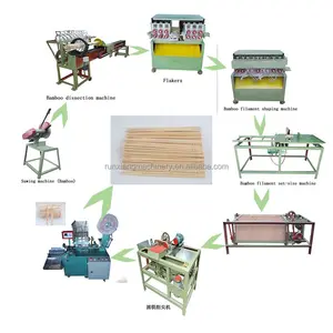 Fabrik preis Komplette Technologie Bambus Essstäbchen herstellungs maschine