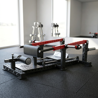 Machine de musculation commerciale en acier à ciseaux pour squats, équipement de fitness à charge de plaques pour usage domestique
