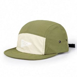 Gorra Snapback de Visera Plana al por Mayor, Gorra Deportiva de Secado Rápido para Correr, Gorra de Béisbol Snapback de 7 Paneles con Logotipo Personalizado - Product Image 4