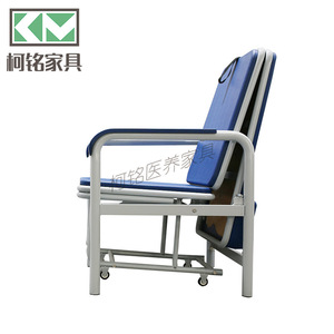 Silla Cama Plegable Metálica Keming para Hospital con Cojín de PU para Uso en Salas de Hospitalización - Product Image 5