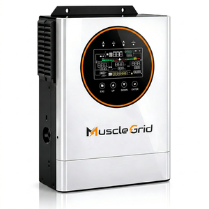 MuscleGrid 5KW Focus Series Hybrid Solar Inverter <b>24V</b> <b>Battery</b> Support 9KW PV Support IP43 Rated Designed for Extreme Performance - Product Image 1