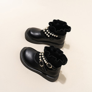 <span class=keywords><strong>Stivali</strong></span> a calzino da ragazza in stile coreano primavera 2024 <span class=keywords><strong>stivali</strong></span> corti a tubo basso con chiusura a Zip in <span class=keywords><strong>gomma</strong></span> per l'inverno - Product Image 2