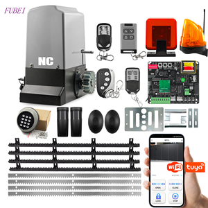 FUBEI Moteur d'ouverture de <span class=keywords><strong>portail</strong></span> <span class=keywords><strong>coulissant</strong></span> électrique 2000 kg (4400 lbs) avec contrôle WIFI pour portes extérieures coulissantes, Opérateur automatique en gros - Product Image 1