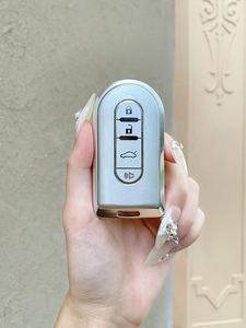 Nuovo Premium metallo e morbido TPU copertura chiave auto con portachiavi per <span class=keywords><strong>Toyota</strong></span> <span class=keywords><strong>Avensis</strong></span> Land Cruiser Prado 150 accessori chiave - Product Image 4