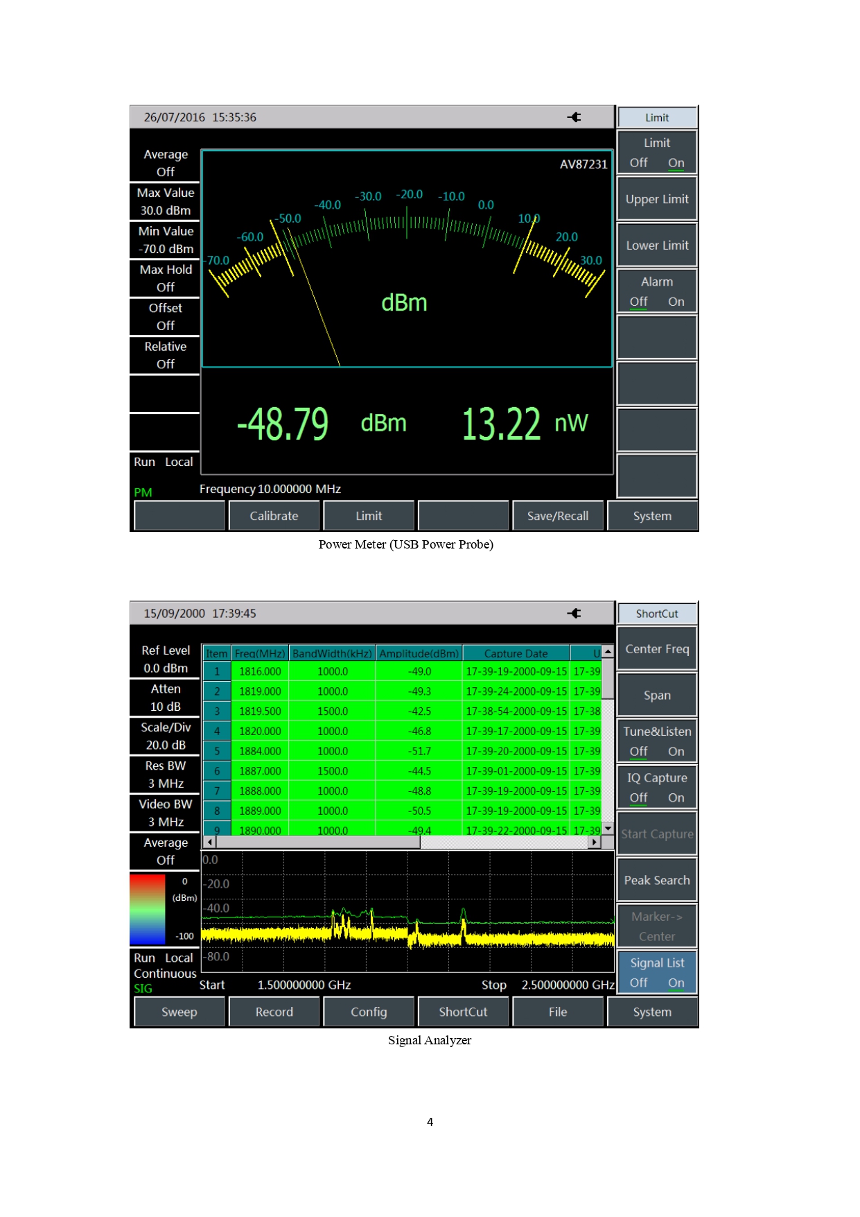 Ceyear 4024G Spectrum Analyzer - 9khz to 44ghz Frequency Range