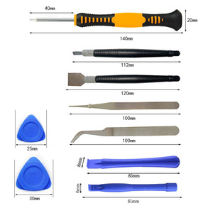Kit di Riparazione per Telefoni Cellulari 16-in-1 in Acciaio Inox, Set di Mini Utensili con Cacciaviti, Manico in Plastica, Qualità Industriale OEM - Product Image 5