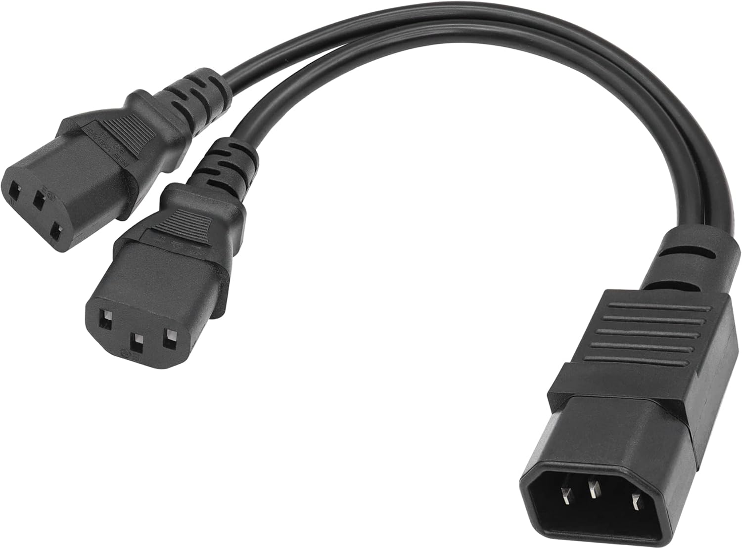 InLine Câble d'alimentation Y avec 1 fiche mâle Type F et 3 fiches