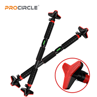 PB8107 Barre de traction réglable pour usage domestique Capacité de charge de 200 kg Comprend un instrument de nivellement et une éponge à haute mousse