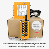 Control Remoto Inalámbrico Industrial de 8/10 Funciones, F23-A++ F23-BB DC 24v-48V, Suministro Directo de Fábrica, Metálico, Certificado FCC/CE