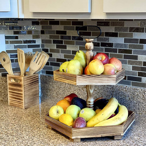 Raccomandazione di vendita calda display vintage <span class=keywords><strong>torte</strong></span> da dessert rotonde <span class=keywords><strong>in</strong></span> <span class=keywords><strong>legno</strong></span> stand cucina di casa vassoio rotondo decorativo <span class=keywords><strong>per</strong></span> torta da dessert - Product Image 3