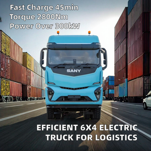 Camión Tractor Eléctrico SANY E588 Usado con Volante a la Derecha, Batería Grande de 588 kWh, 870 <span class=keywords><strong>HP</strong></span>, Autonomía de 601-700 km, Listo para Exportación - Product Image 2