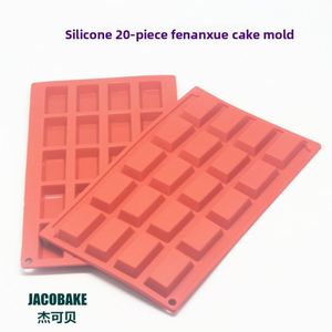 Moule à pâtisserie française Tangchu Financier, moule à gâteau rectangulaire en forme de brique d'or pour gelée de poisson, non toxique, en vrac, pour four domestique - Product Image 2