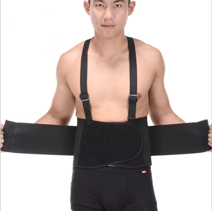 <span class=keywords><strong>Ceinture</strong></span> de soutien <span class=keywords><strong>lombaire</strong></span> réglable pour le sport, <span class=keywords><strong>ceinture</strong></span> médicale pour la musculation, la course à pied, avec bretelles - Product Image 3