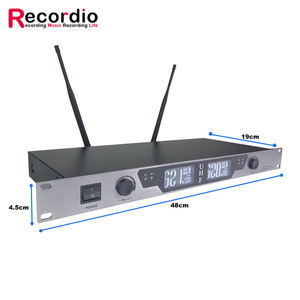 GAW-BR104 Recordio UHF Micrô Không Dây Một Đến Hai Kim Loại Hoàn Toàn Giảng Dạy Biểu Diễn Hội Nghị Karaoke - Product Image 2