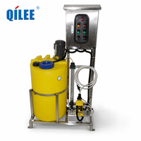 Agitateur mélangeur automatique de peinture liquide 1000 L 0,37 kW, capacité de dissolution et de mélange, marque QILEE, pour le traitement des produits chimiques