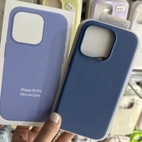 Coque de téléphone portable en silicone liquide 1:1 officielle originale pour iPhone 15 Pro Max 15 Plus 14 13 12