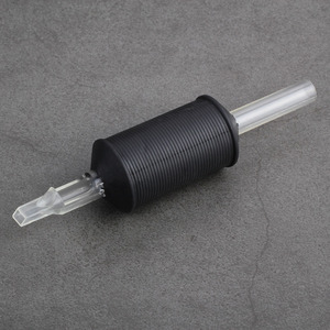 25mm <b>Silicone</b> <b>Rubber</b> Disposable Tattoo Grip Tubes Disinfection Covers for Rotary Tattoo Machines Permanent Makeup Accessories - Product Image 1