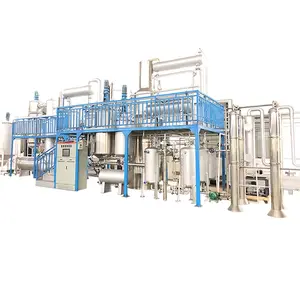 Used oil purification convert car engine oil refining to base oil refinery equipment