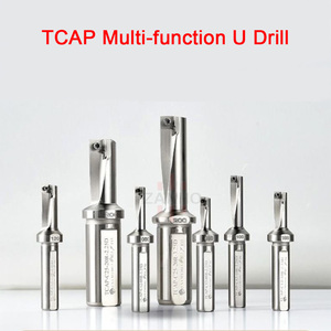 TCAP Multi-funzione ad alta velocità U punta a lama singola indicizzabile XCMT QCMT inserto 08 10 12R 14R 20R 2.25D 3.25D stinco esagonale - Product Image 4