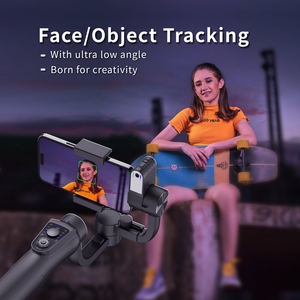 S5Bpro <span class=keywords><strong>3</strong></span>-手持式万向架360 Ai自动人脸跟踪视频Vlog拍摄直播手机万向架 - Product Image 4