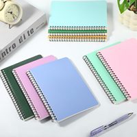 Cahiers à spirales A5 en gros avec couverture souple en papier pour usage professionnel et étudiant – Caractéristiques : Conception publicitaire à spirale