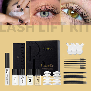 Kit di <span class=keywords><strong>Laminazione</strong></span> <span class=keywords><strong>Ciglia</strong></span> e Sopracciglia alla Cheratina Gollee Lifting <span class=keywords><strong>Ciglia</strong></span> Crema Coreana per Sopracciglia e Kit di Tinta Personalizzabile con Colore Nero - Product Image 5