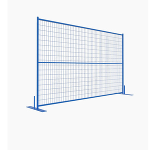Pannello di recinzione temporanea zincata a caldo tipo <span class=keywords><strong>Canada</strong></span> 6x10, rimovibile, ecologica, impermeabile, barriera per folla, rete metallica per - Product Image 4
