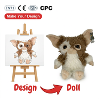 Boneka Hewan Peliharaan Custom OEM, Boneka Hewan Isi Dakron Tahan Lama, Bersertifikat CPC EN71, Ukuran Kemasan Custom, Grosir, Rusa Kecil, Jaring Ulang Tahun