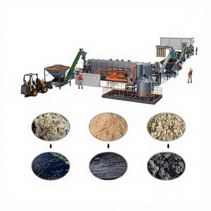 Ligne de production continue de charbon de biomasse – Four de carbonisation pour balles de riz, sciure de bois, coques de palmiste – Capacité 300-3000 kg - Product Image 1