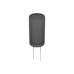 ตัวแทนจำหน่ายอย่างเป็นทางการ SEK332M010ST ตัวเก็บประจุแบบ Through Hole CAP ALUM 3300UF 20% 10V RADIAL 3300 uF - Product Image 1