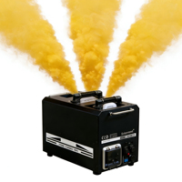 Fächerförmiger Effekt Farbiger Rauch Nebelstrahl Neue Fernbedienung DMX512 3500W Nebelmaschine mit 10-12m Sprühweite für Bühne Club Bar DJ